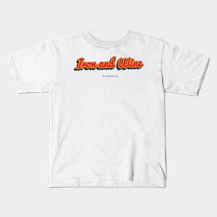 Iron and Wine Kids T-Shirt